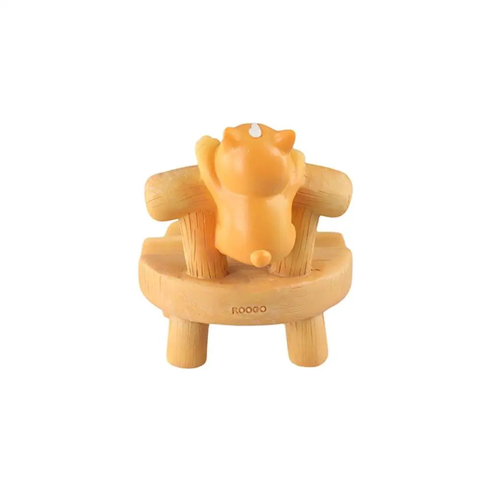 Wooden Chair Chair Phone Holder Cat Personalized Mobile Phone Holder Universal Puppy Cell Phone Bracket For Phones/Tablet