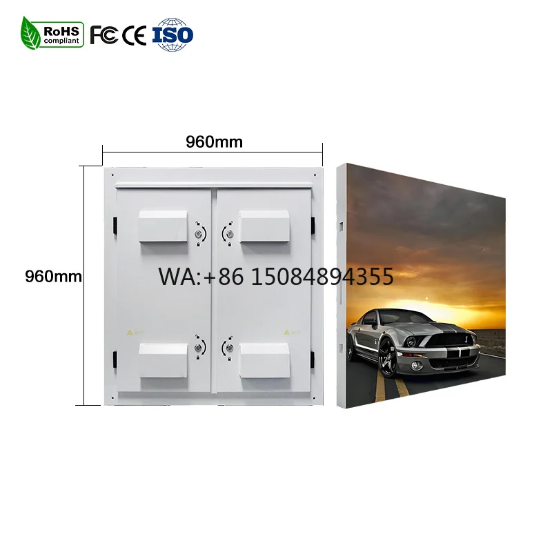

Outdoor Digital Poster LED Screen P10/P8/P6.67/P5.0/P4.0/P3.076/P2.5 IP65 Waterproof Advertising Stadium Video Display Shopping