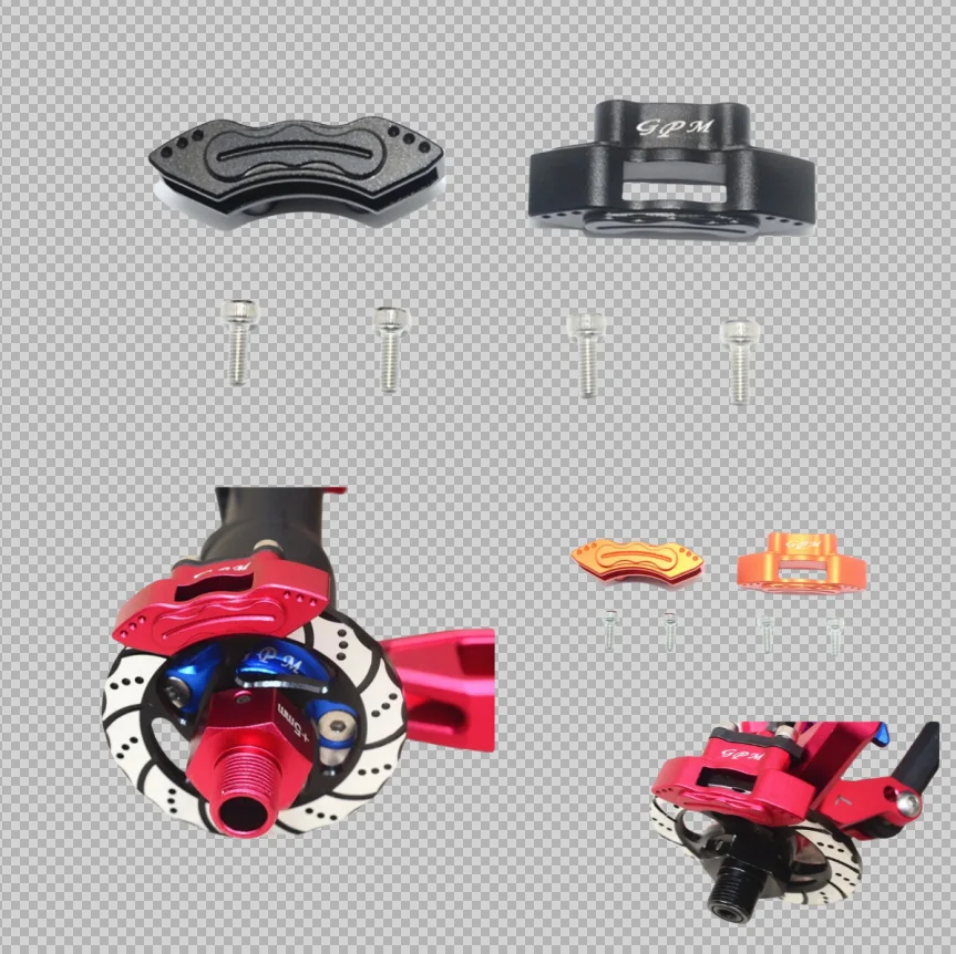 GPM Aluminum Front/Rear Brake Caliper For LOSI 1/6 Super Baja Rey