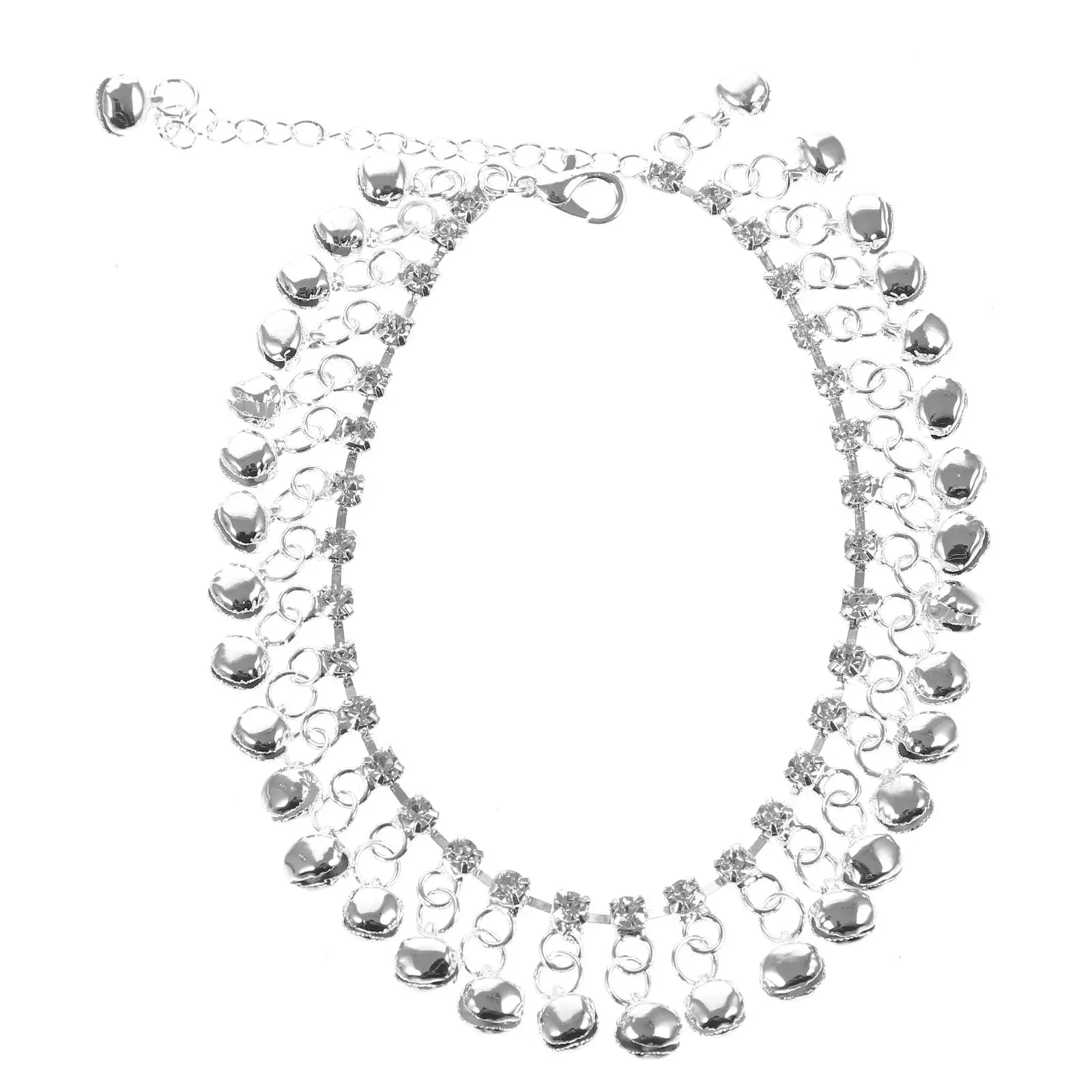 جرس شرابة الكاحل سلسلة سوار الشاطئ مجوهرات للقدم الخلخال الساق الدعاوى للنساء #3