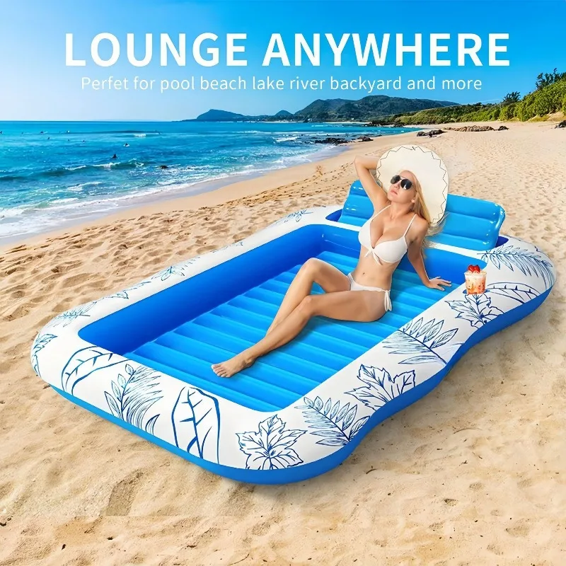 Floating Platform Inflatable Seatings Adults Enhanced Inflatable Seatings Sunbed Outdoor Furniture Sedie Gonfiabili ZY40CQZJ