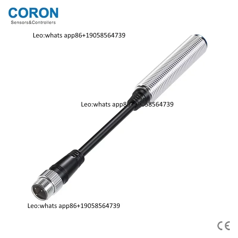 Inductive Proximity Sensor CLJ-A8M-1.5APA-G3 M8 Unshielded Sense 1.5mm NPN NO 10-30VDC for Metal Detection Cable with M12