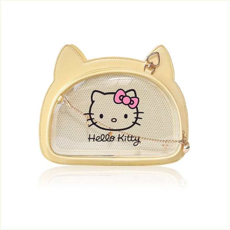 

Hello Kitty Daily Crossbody Shoulder Handheld Cute Girls Versatile Mobile Phone Jewelry Bag Children Toy Bag Women Accessories