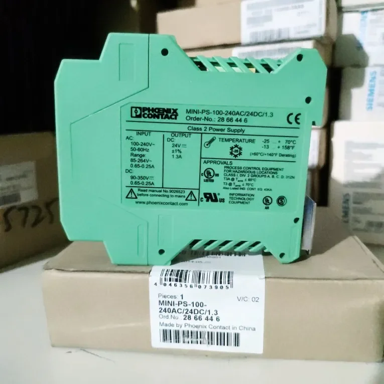 Phoenix 2866446 MINI-PS-100-240AC/24DC/1.3