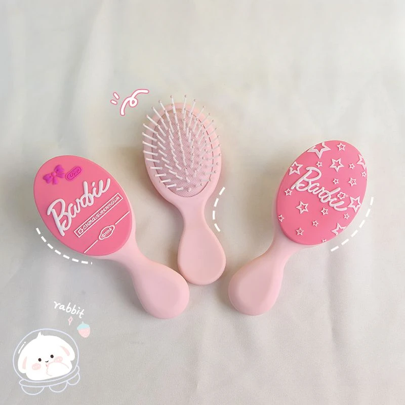 New Barbies Pink Air Cushion Comb Women's Special Long Hair Airbag Massage Comb Head Styling Artifact Household Comb