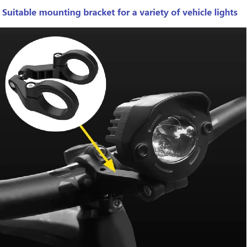 Customized Simple Installation Style Front Light Bracket for Electric Bicycle, Adjustable Riding Light Accessories