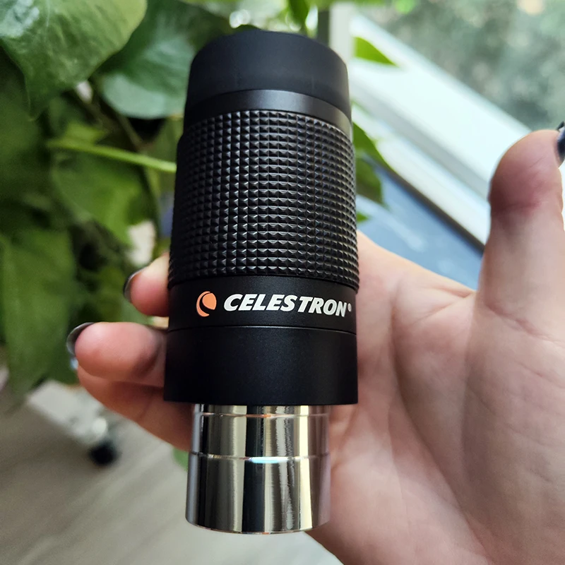 

Celestron-Astronomical Telescope Zoom Eyepiece, 1.25 ", Accessories Can Be Connected to SLR Cameras, Linear Zooming, 8-24mm