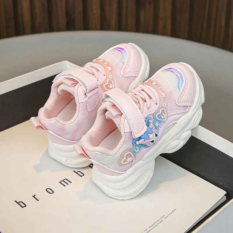 

Kawaii Kuromi Sanrio Cute Kids Sneakers Students Antiskid Running Shoes Mountain Climbing Christmas Birthday Gift for Girls