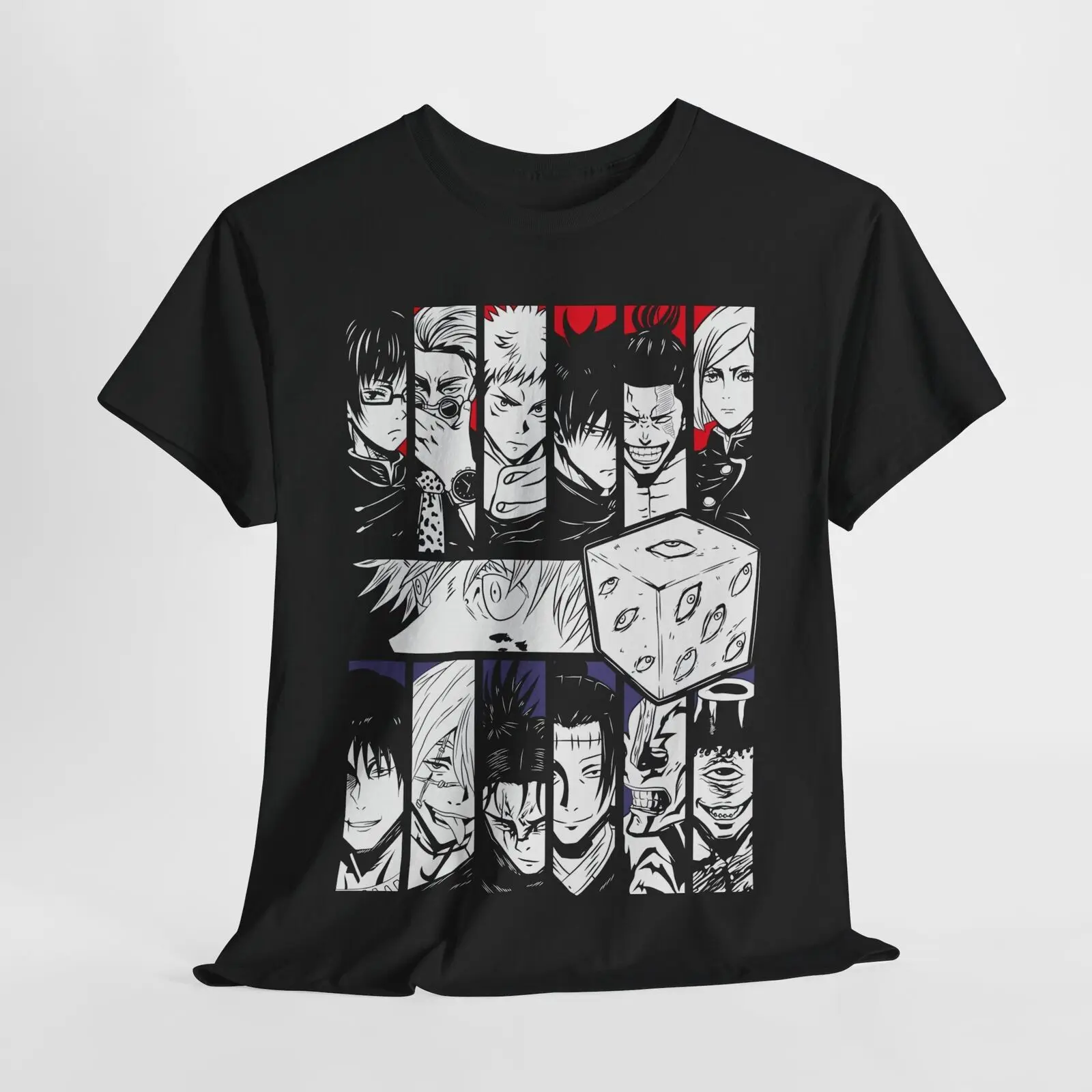 Jujutsu Kaisen T-Shirt Prison Realm Itadori Maki Nanami Nobara Anime Tee Shirt