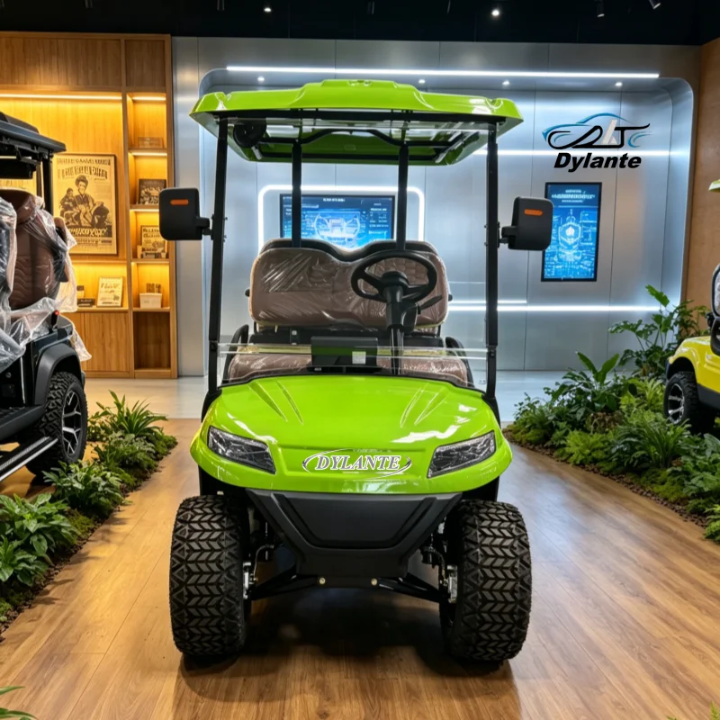 China Electric Golf Cart, Customized, Comfortable Luxury Electric, Club, Course, Hunting Multipurpose Handcart, Cargo Truck