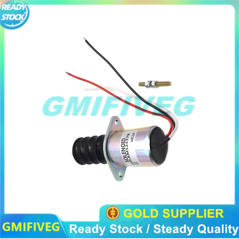 

New 12V Fuel Shut Off Solenoid for Trombetta John Deere AM124379 AM103337 P610-A1V12