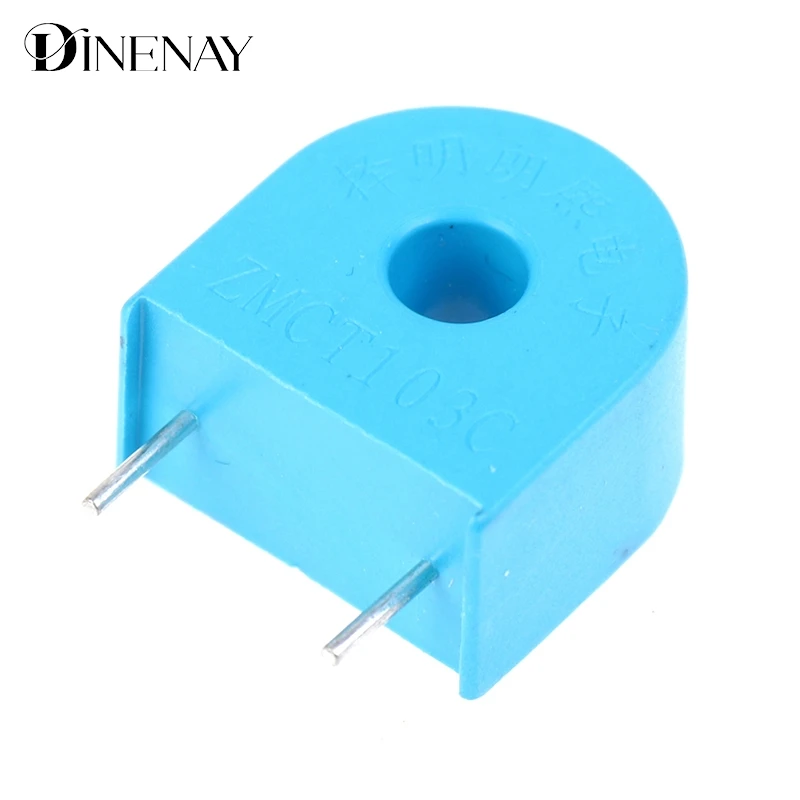 1 Pcs Current Transformer ZMCT103C Micro Precision Blue Current Transformer 5A/5mA Sensor