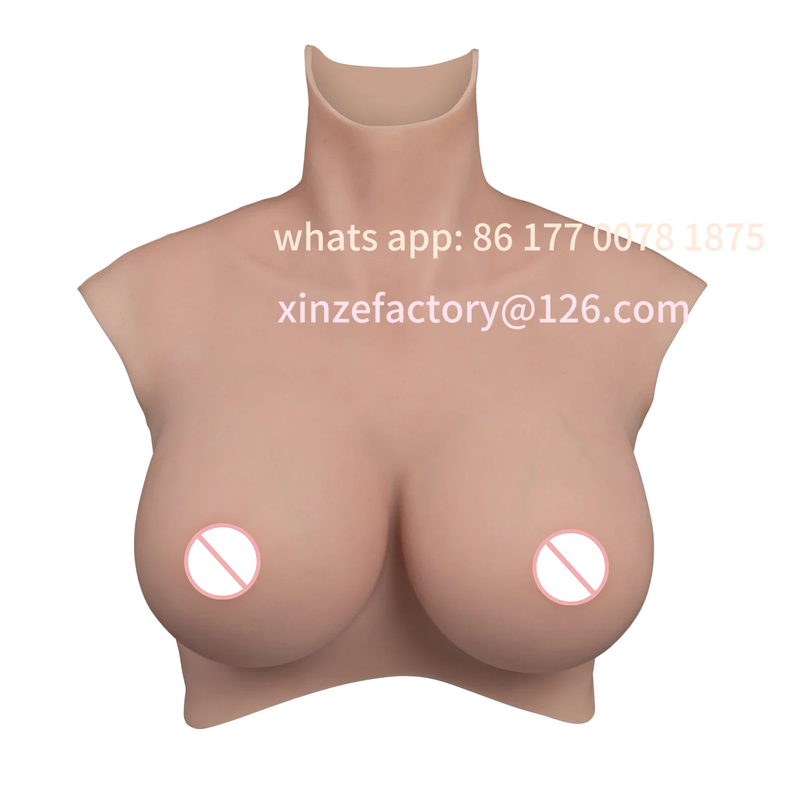 Customizable 8th Generation Silicone Breast Forms Realistic Huge Fake Boobs Enhancer Sexy Style for Crossdresser
