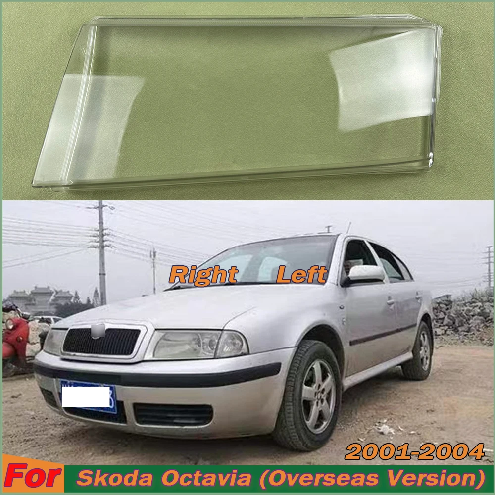 Dla Skoda Octavia (wersja zagraniczna) 2001 2002 2003 2004 Klosz reflektora Osłona reflektora Przezroczysty klosz soczewki