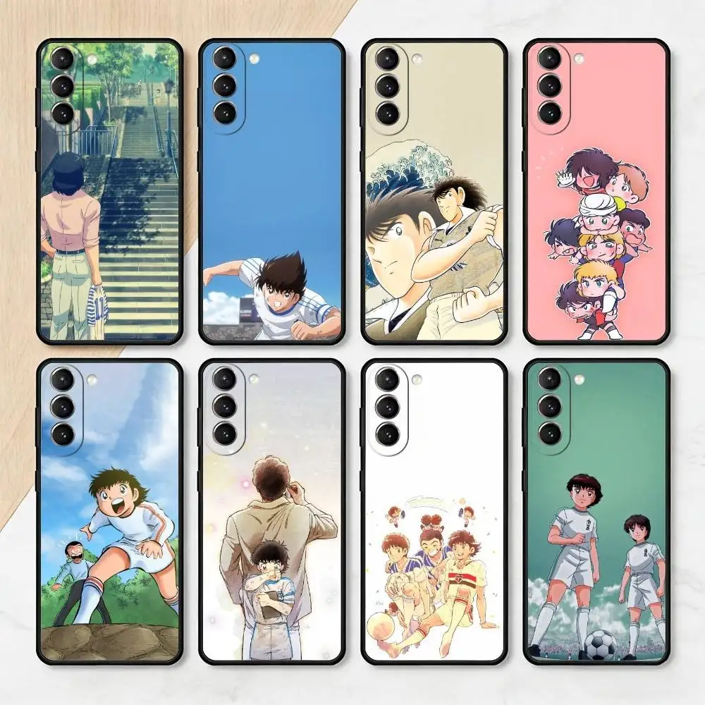 

Comic C-Captain T-Tsubasas-CT Case for Samsung Galaxy S21 S25 FE S24 S23 Ultra S20 S9 S22 Plus S10 TPU Cover