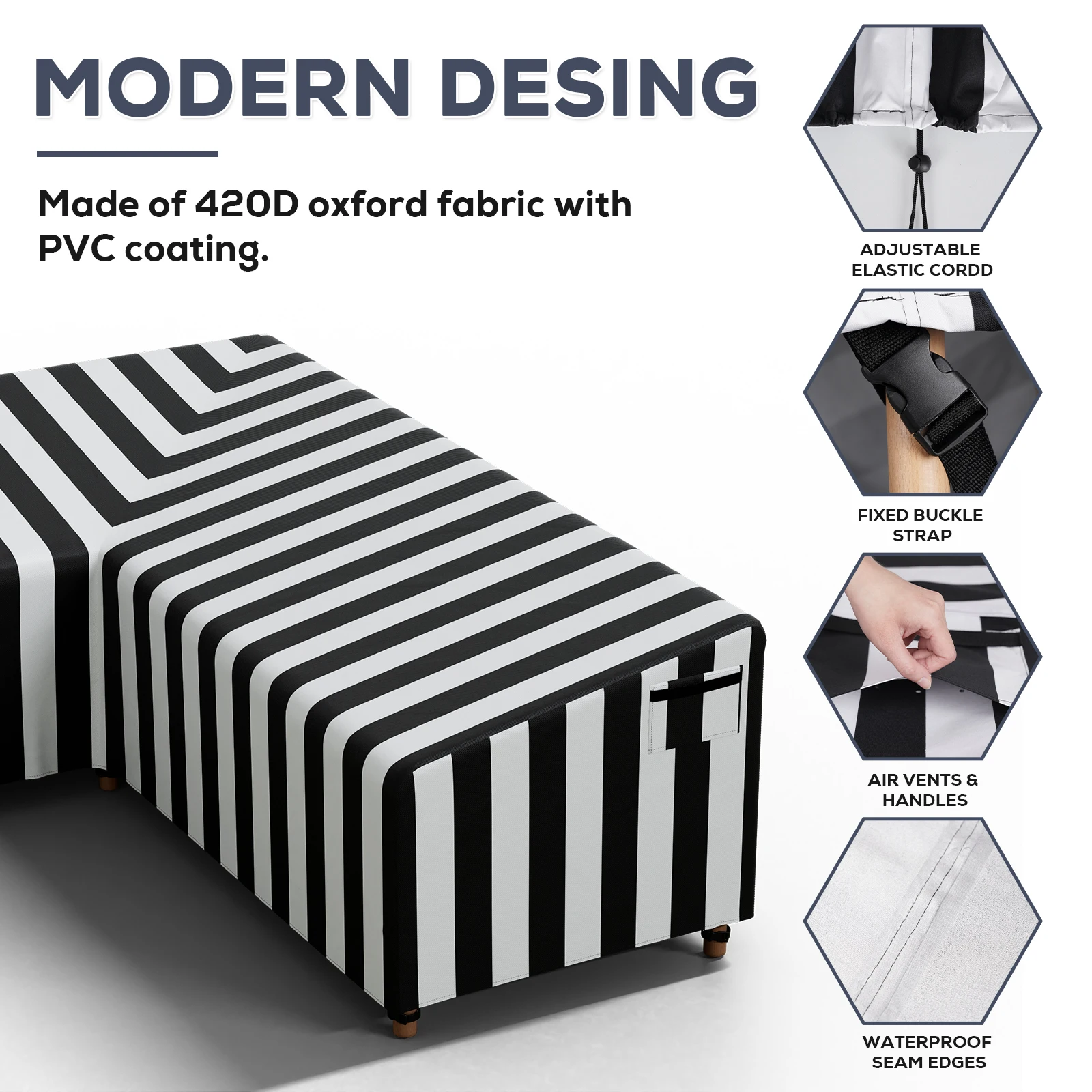 

420D Corner Outdoor Sofa Cover Garden Rattan Corner Furniture Cover V Shape L ShapeWaterproof Sofa Protect Set Dust Covers