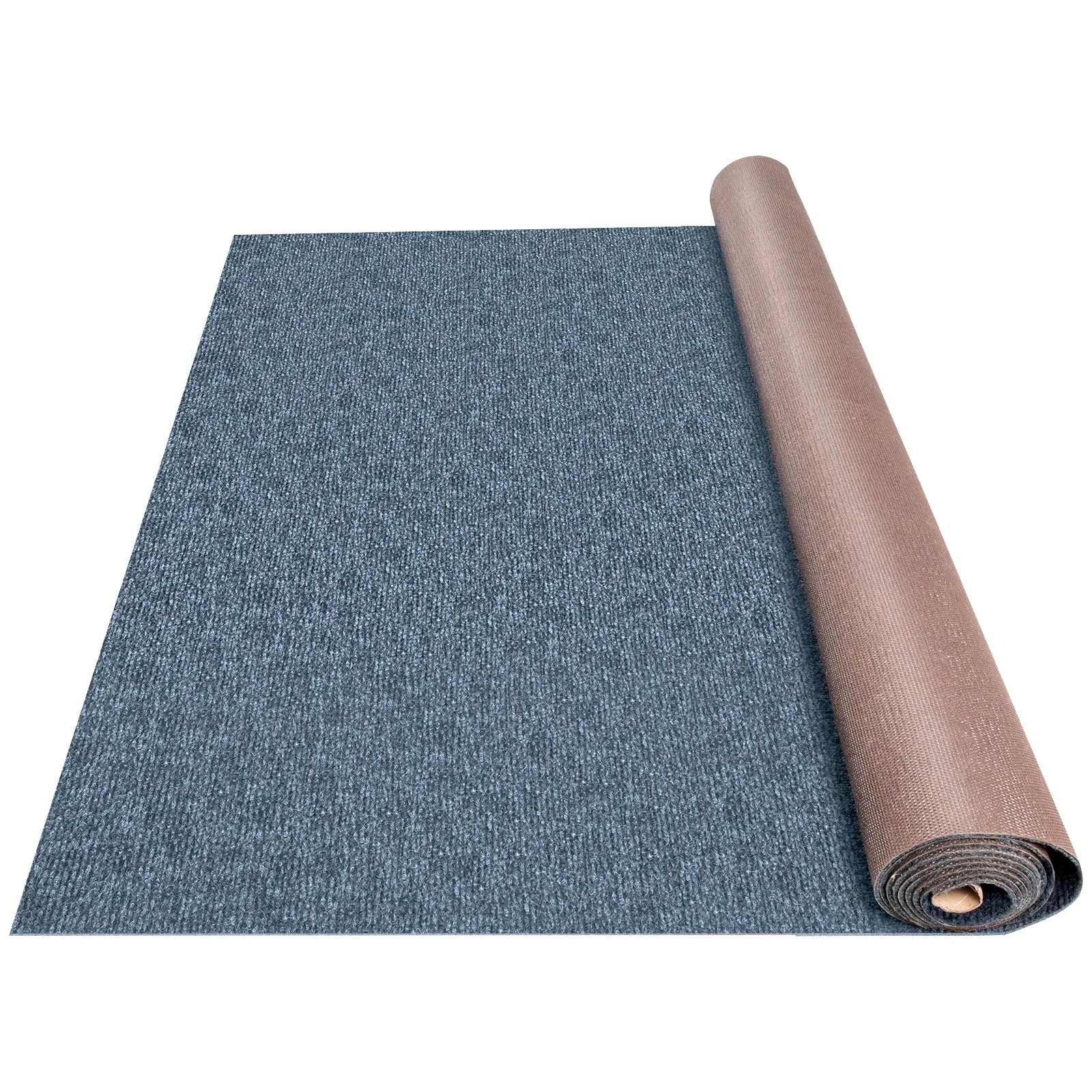 Gray Marine Carpet 6 ft X 29.5 Ft, Boat Carpet Rugs, Indoor Outdoor Rugs for Patio Deck Anti-Slide  Water-Proof Back Outdoor