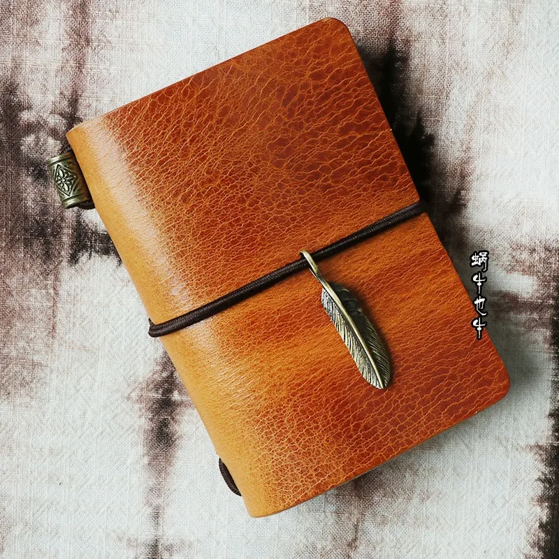 Snail or Niu Original New Retro Mini Album 3 Inch Album Card Bag Socket Cowhide Handmade Storage Album