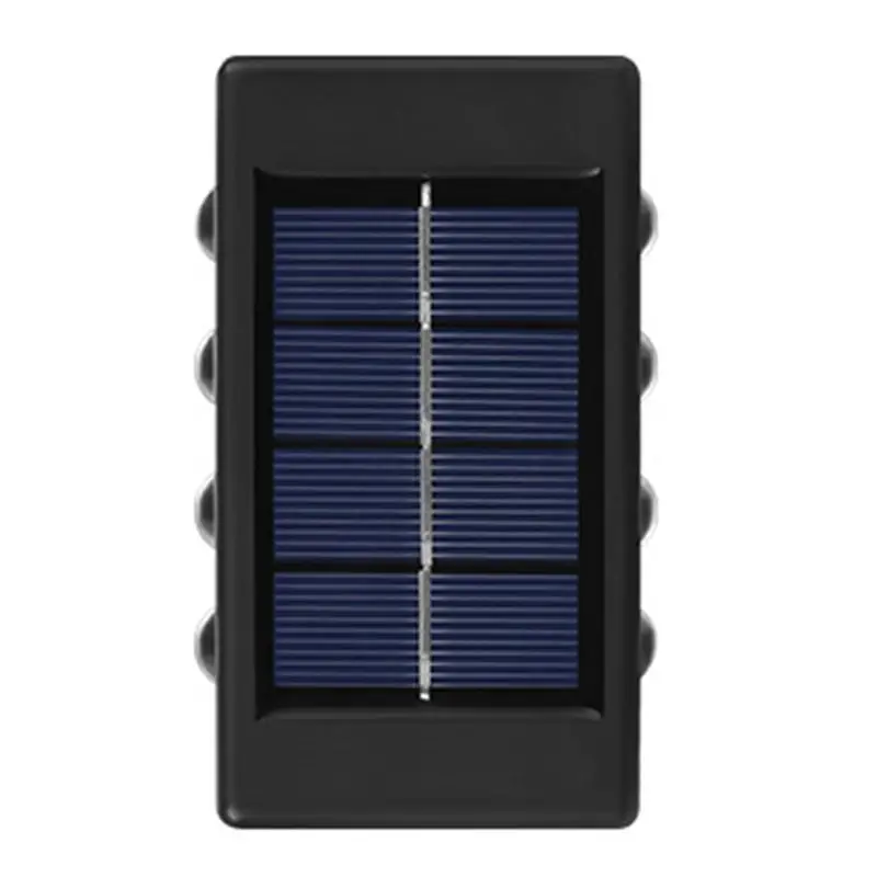 AT44-2Pcs Solar Wall Lights Outdoor Waterproof LED Solar Lamp For Garden Balcony Yard Street Decor Lamps Durable Easy To Use