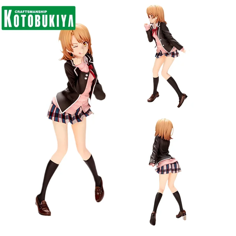 KOTOBUKIYA Original Anime Figure Isshiki Iroha Winter Uniforms Little Devil Action Figures Collectible Model Toys Gifts for Kids