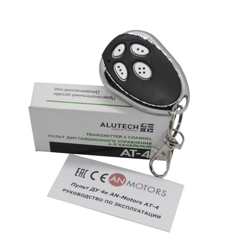 Alutech AT-4 AR-1-500 asg600 an-433MHz Motor AT-4 ASG1000 Remote control scroll code Garage door opener