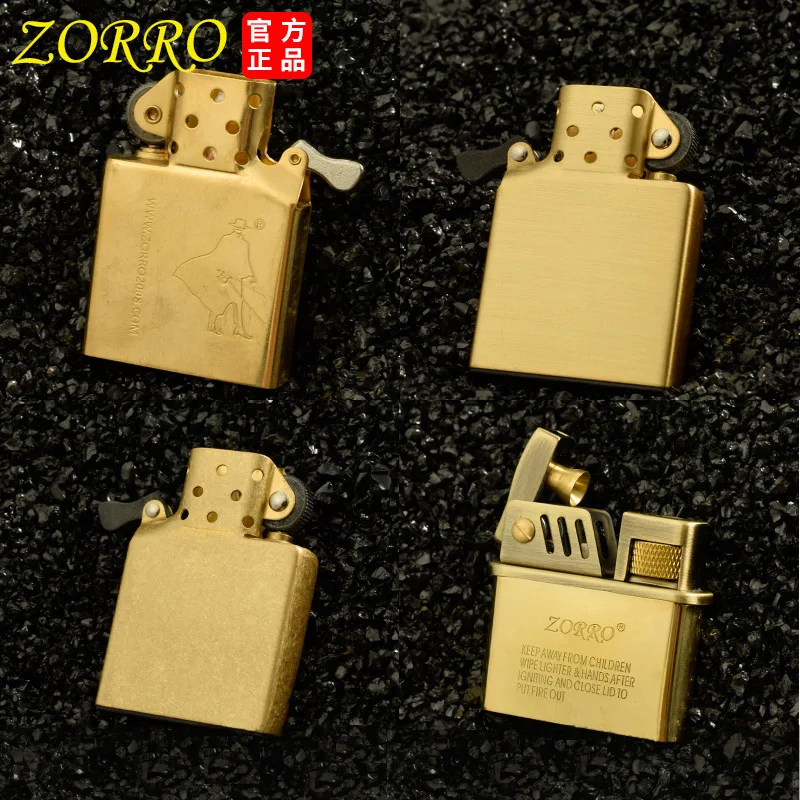 زورو 902 بطانة داخلية لولاعة عجلة الطحن القديمة، حركة ولاعة فولاذية بيضاء #3