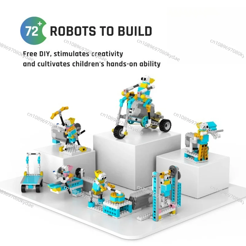 

72-in-1 STEM Educational Building Robot Kit Smart Learning Toy Gift For Kids 6+