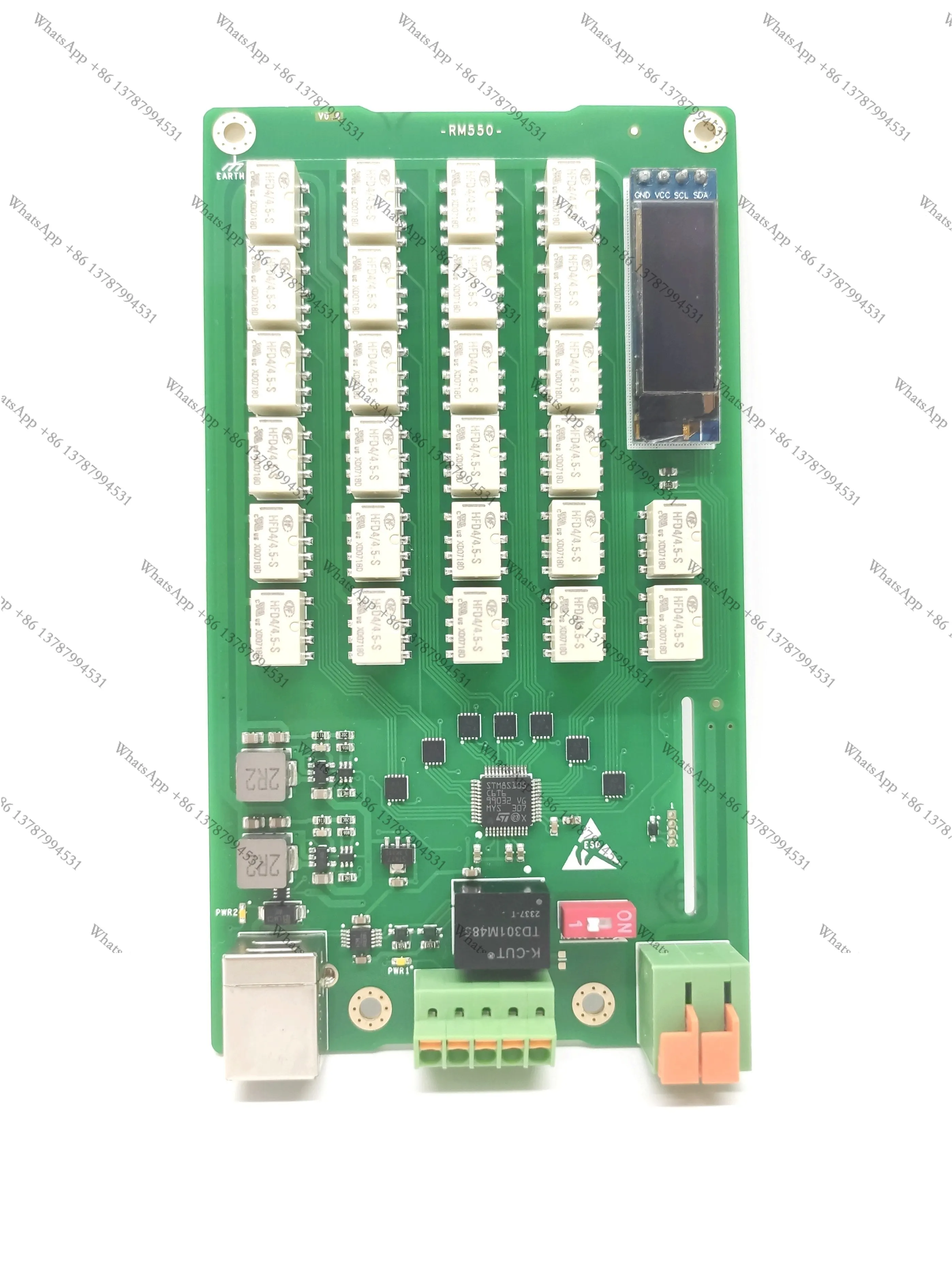 [RS485 programmable resistance board] RM550 plus or minus0.05% precision super economical programmable resistance module