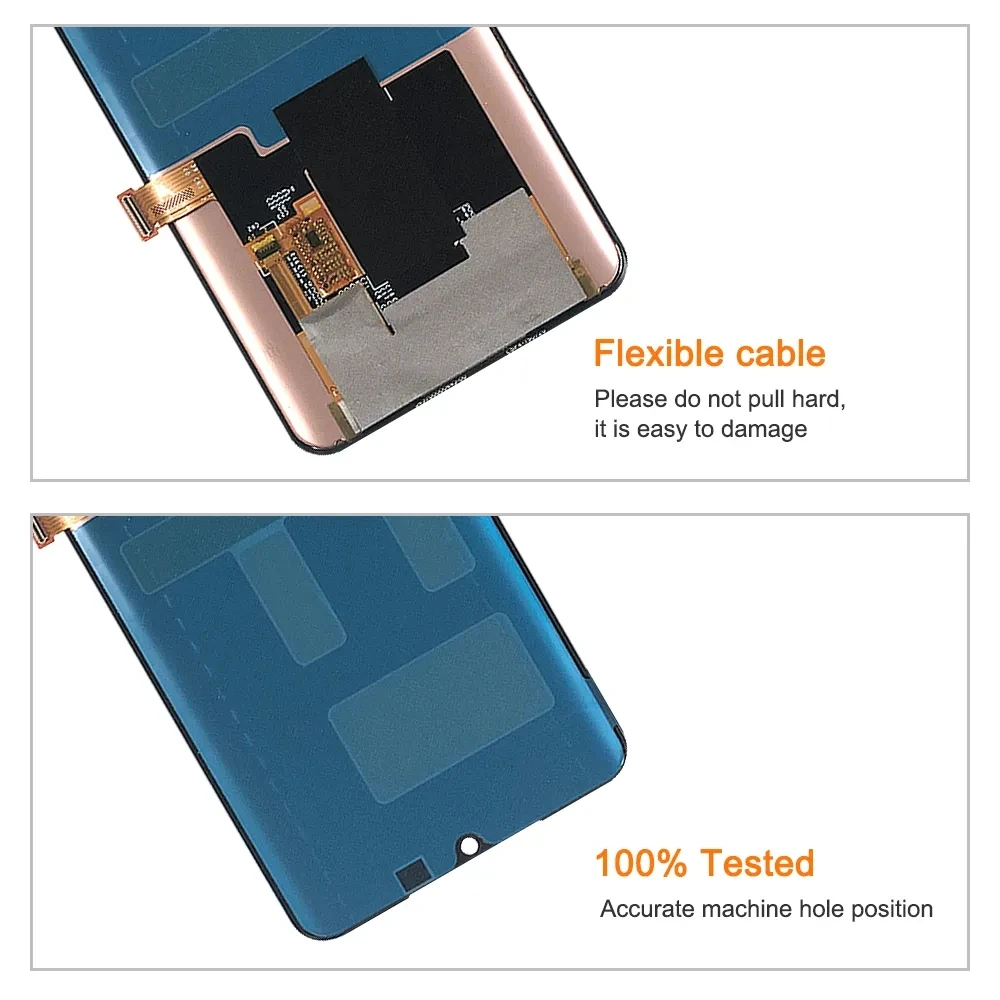 Imagem -04 - Xiaomi Lcd Display e Touch Screen Digitizer Assembly mi Note 10 Lite M2002f4lg M1910f4g Teste Teste 6.47