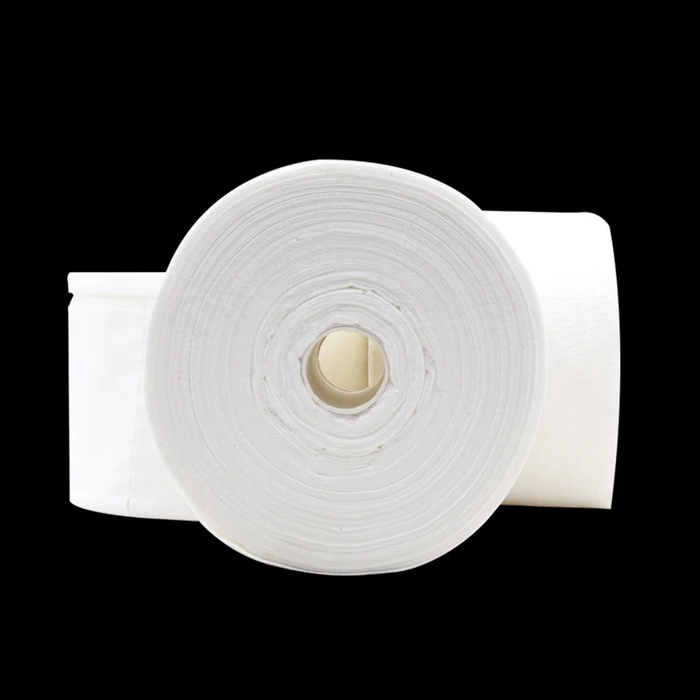 1 Roll Disposable Cotton Pieces for Ultra-Thin Facial Cotton Makeup Removal Skin Care Towel Lightweight