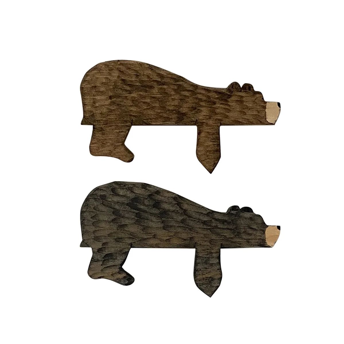 Wooden Bear Door Topper Decor Cute Bear Door Corner Sculpture in Your Corner, Wooden Art Statue Decor