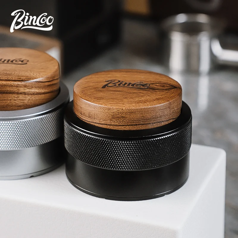 Imagem -02 - Bincoo Espresso 304 51 Mm58 mm Macaron Coffee Tamper Distribuidor de Café Ferramenta Niveladora com Três Inclinações Angulares Aço Inoxidável