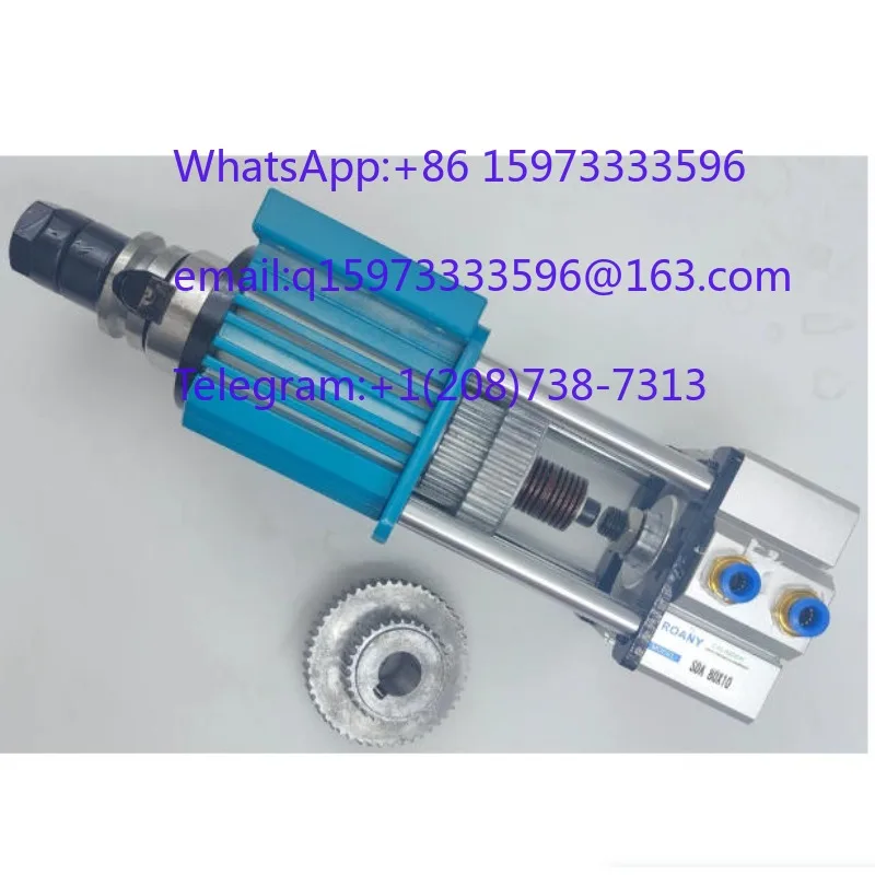 NC BT30-ER20-70 non powered cylinder semi-automatic tool changing spindle suitable for engraving, drilling, milling