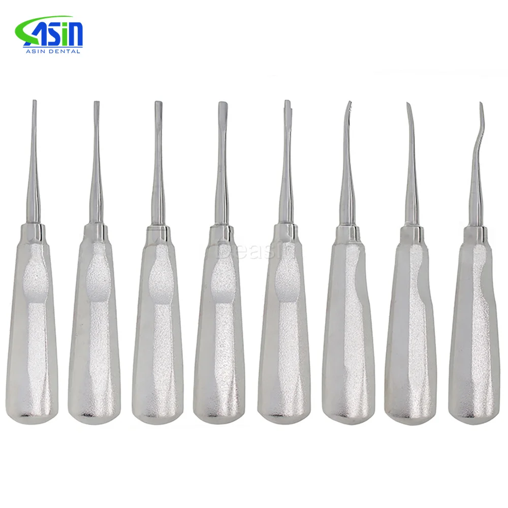 

8pcs Dental elevator kit Dental Orthodontic Oral Surgery Elevators Surgical Instrument lab dentistry tool dentist equipment