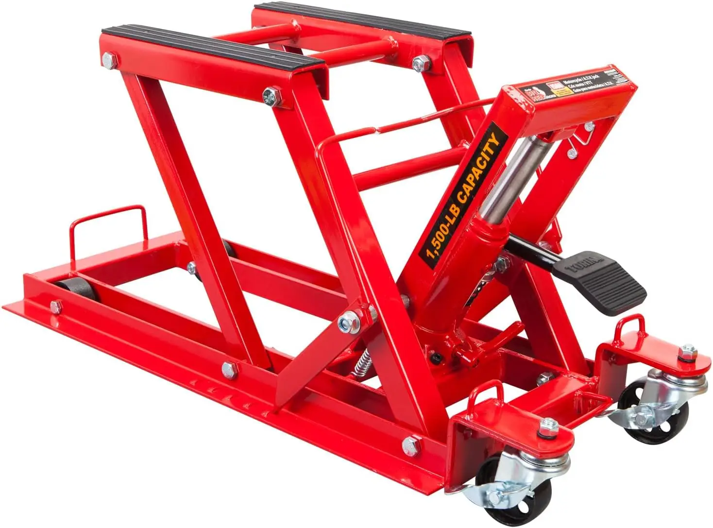 

Гидравлический подъемный домкрат для мотоцикла 1500 фунтов, подъемный стол для квадроцикла, велосипеда для грязи, ножничный домкрат, подходит для мотоцикла UTV S