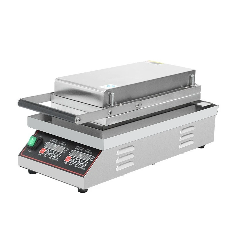 Digital Display Board Crispy Egg Roll Machine Long Germ Chicken Rolls Machine Commercial Small Crispy Egg Roll Machine