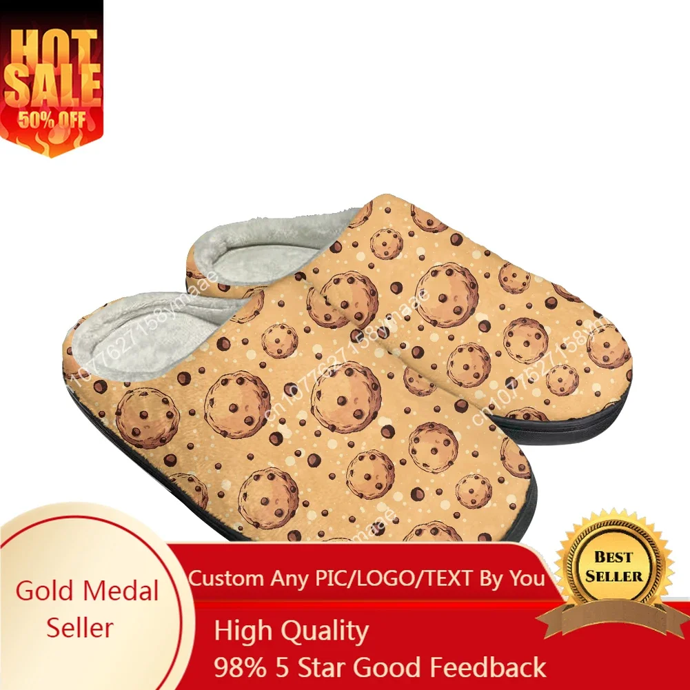 

Hot Cookie Fashion Latest Cotton Custom Slippers Mens Womens Sandals Plush Casual Keep Warm Shoes Thermal Comfortable Slipper