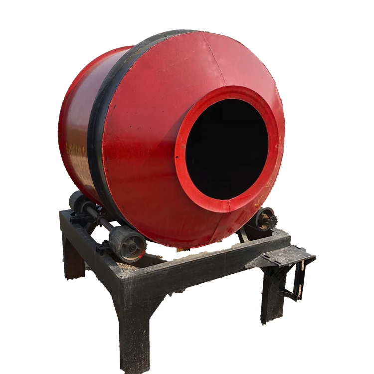 Civil Small Horizontal Automatic Multi-purpose Concrete Mortar Cement Drum Mixer with Motor High Efficiency