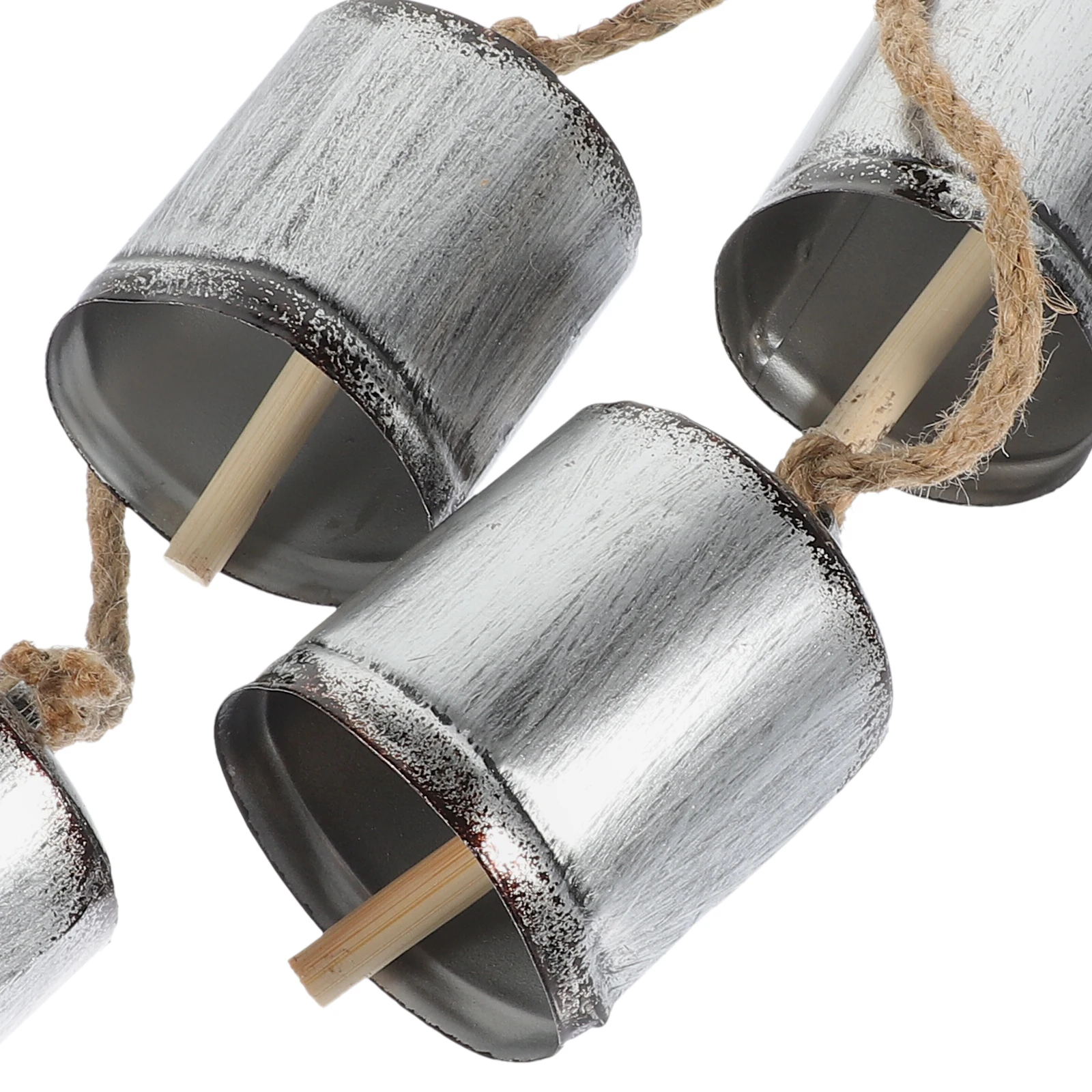 

Vintage Metal Hanging Cow Bells Rustic Farm Decorative Craft Noise Makers For Home Garden Outdoor Durable Lightweight Bell