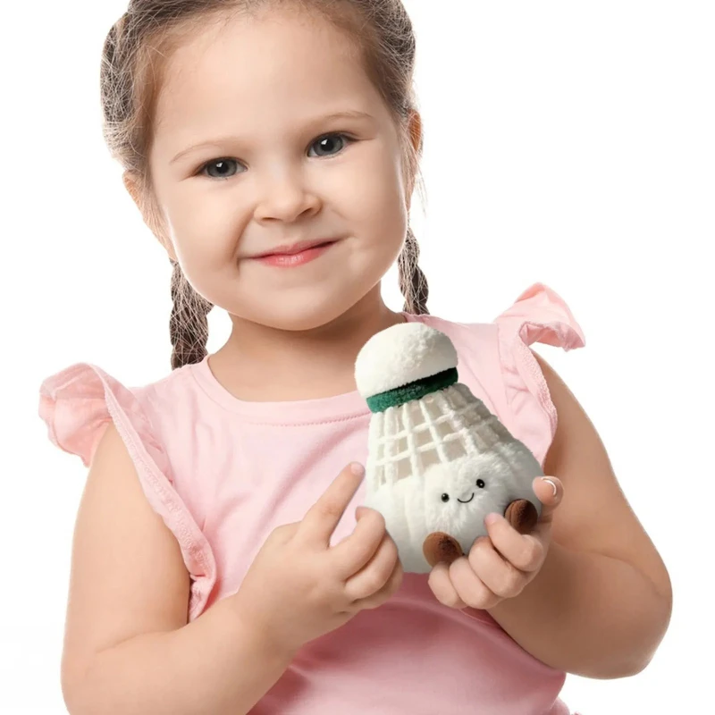 Pendentif en peluche de Badminton, porte-clés mignon, jouet en peluche de Badminton, poupée, cadeau pour ami