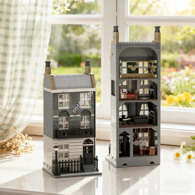 

1009pcs MOC Grimmauld Place Harry Model Building Blocks Construction Creative Toys Education Brick Christmas Gifts Kids