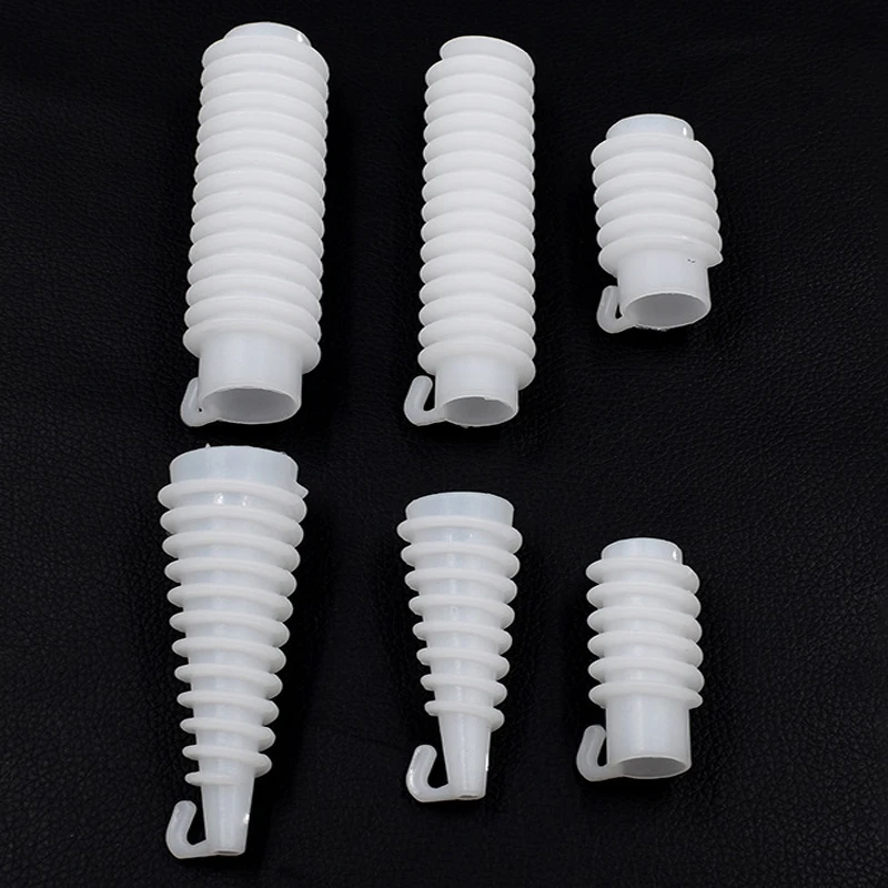 30pcs Professional Hair Curlers Rollers For Women No Heat Curls Plastic Spiral Perm Rods Curly Hair Products Barber Tools