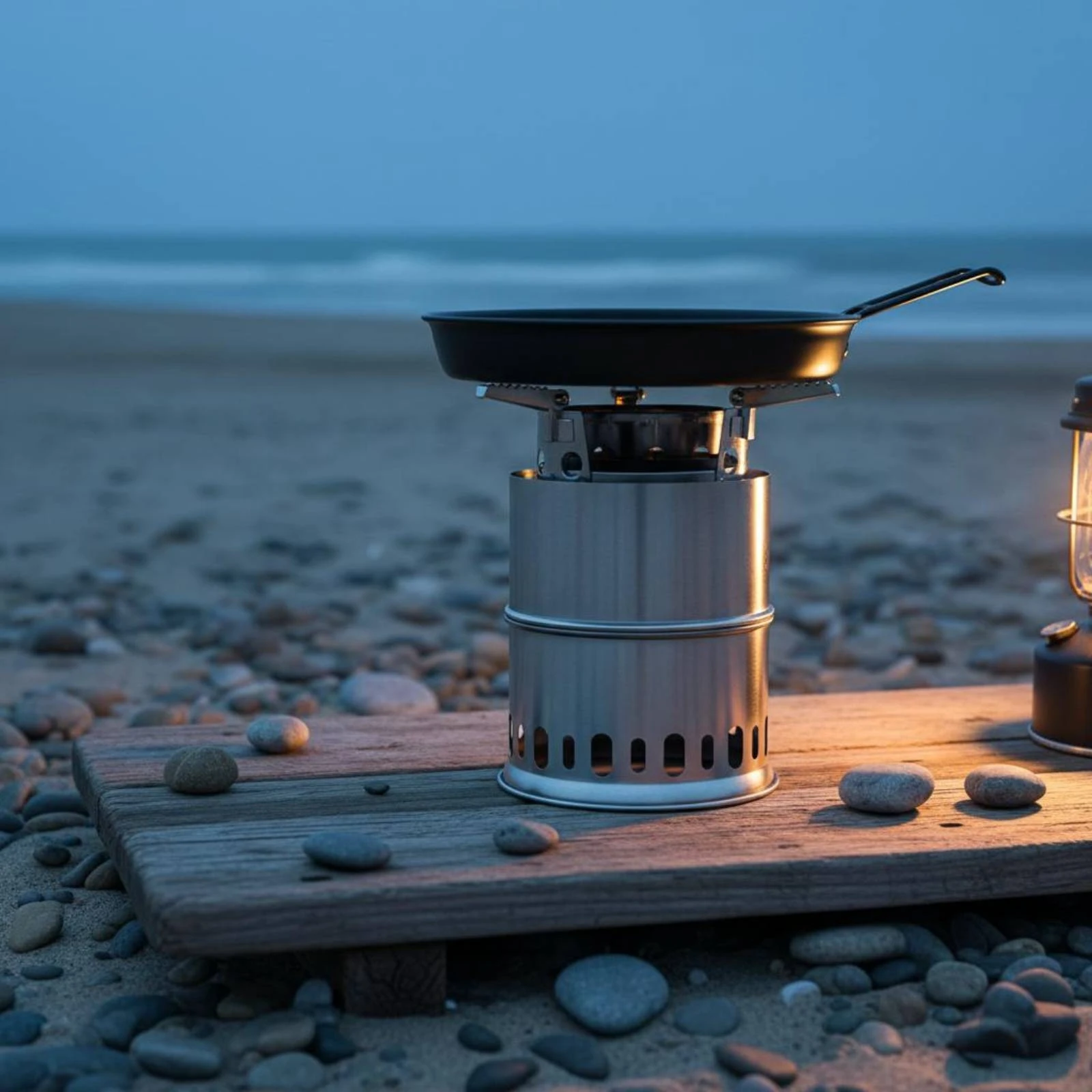 

Portable Wood Burner Stainless Steel Wood Camp Burner Outdoor Gear Ventilated Serrated Pot Supports for Barbecue