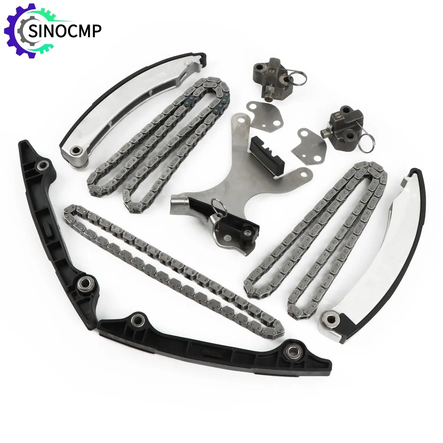 Kit de cadena de distribución para Jeep Liberty Grand Cherokee Commander Nitro Dodge Dakota Durango Ram 1500 Chrys Mitsubishi 3.7L pieza de motor