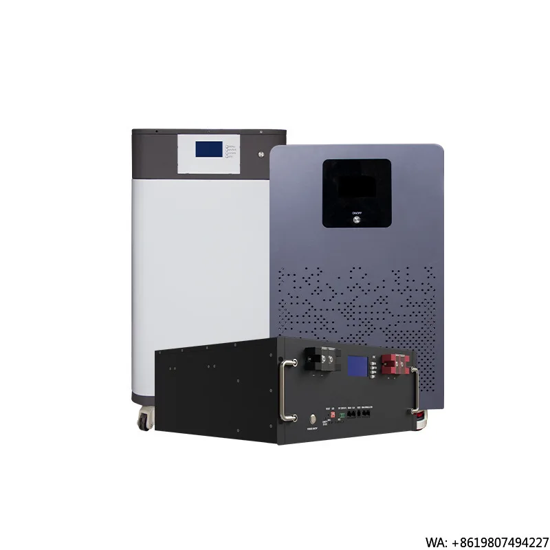 Solar Energy Storage Battery System 10KWH 20KWH Stackable Lithium Ion 51.2V IP54 Protection Home Hybrid Grid CAN