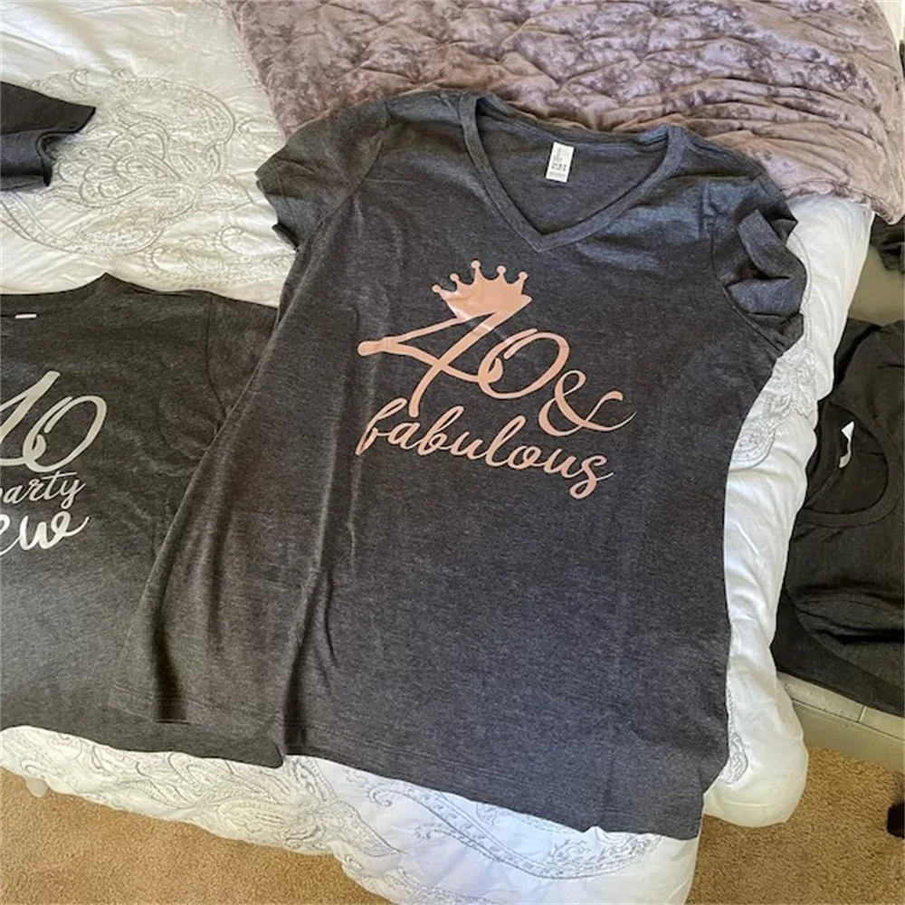 40th Birthday Shirt, 40 Birthday Shirt, 40th Birthday Shirt Women, 40 and Fabulous, Forty Shirt, 40 Af Shirt Shirt, 40th Birthda