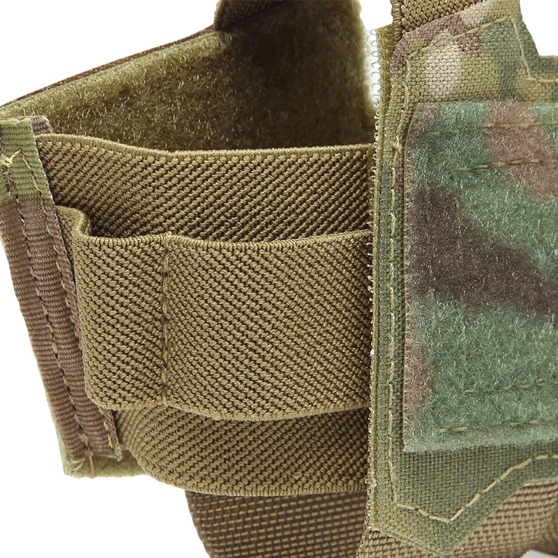 Tactical Helmet Battery Pouch Airsoft FAST Helmet Cover Pouch Hunting Helmet Removable Counterweight Rear Bag Gear