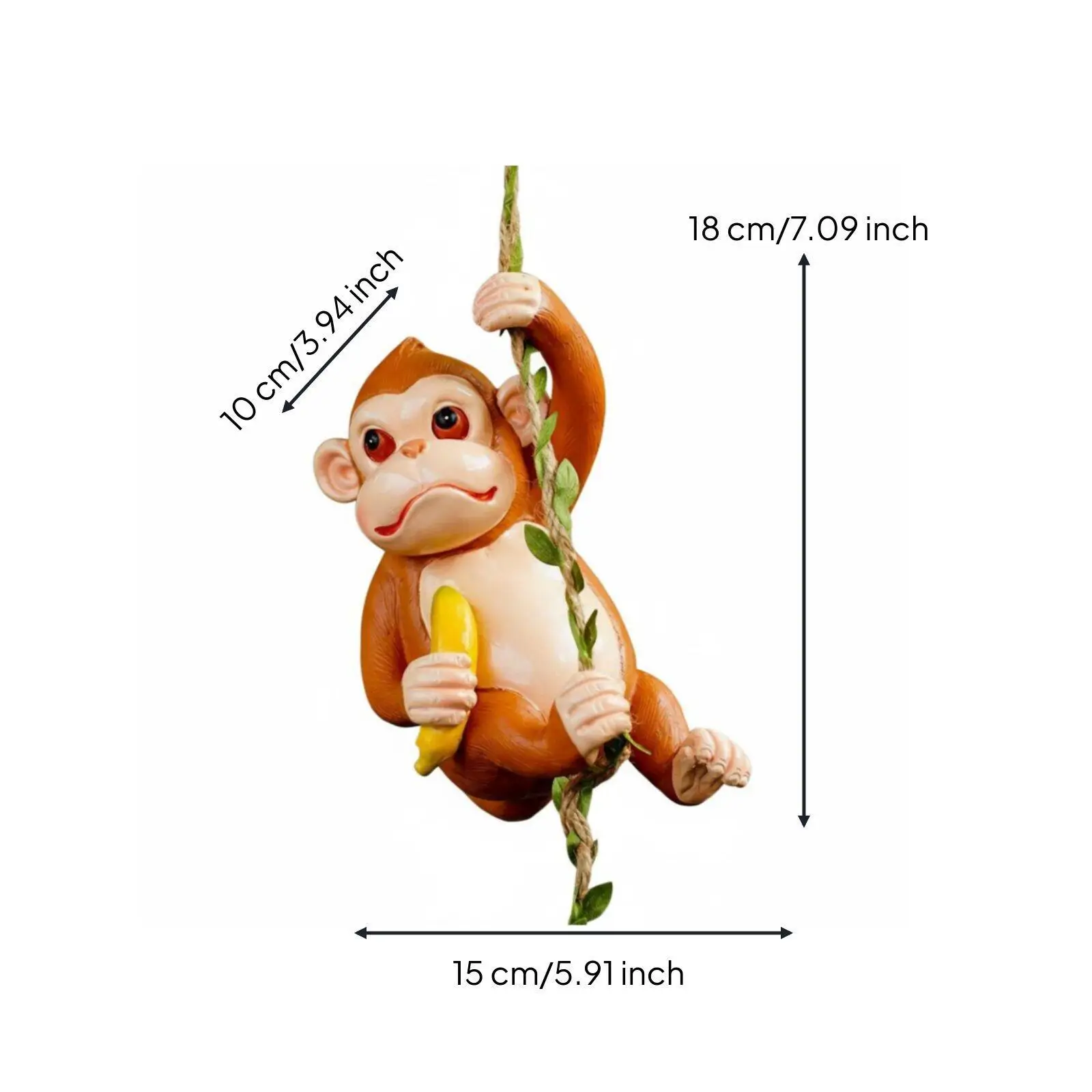 hide-pipe-drain-cover-with-synthetic-resin-figurine-jute-rope-cat-scratcher-tropical-style