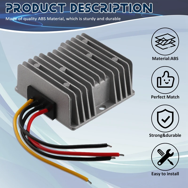 168W DC Step UP Converter 12V To 48V 3.5A Power Converter Module Converter Voltage DC Regulator Reducer