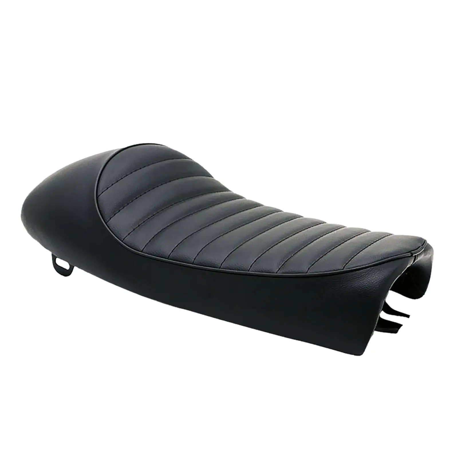 Motorcycle Retro Seat PU Leather Hump Vintage Cushion Fit Custom Chopper Bobber for Honda CB350 Yamaha SR500 Suzuki GN